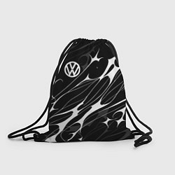 Рюкзак-мешок Volkswagen - острые линии, цвет: 3D-принт