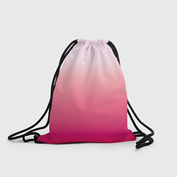 Рюкзак-мешок Оттенки розового градиент, цвет: 3D-принт