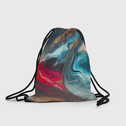 Рюкзак-мешок Палитра масло, цвет: 3D-принт