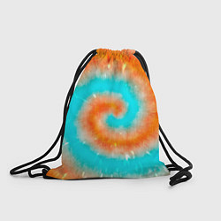 Рюкзак-мешок Тай-дай апельсин, цвет: 3D-принт