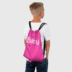 Рюкзак-мешок Барби ребенок, цвет: 3D-принт — фото 2