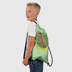 Рюкзак-мешок Хэппибара счастлива, цвет: 3D-принт — фото 2