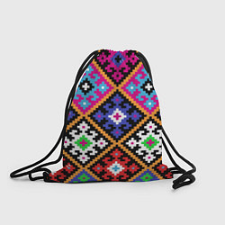 Рюкзак-мешок Колорит, цвет: 3D-принт