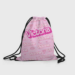 Мешок для обуви Виктория - паттерн Барби розовый
