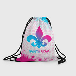Мешок для обуви Saints Row neon gradient style