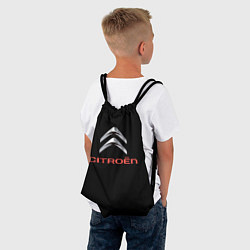 Рюкзак-мешок Citroen auto sports, цвет: 3D-принт — фото 2