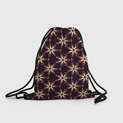 Рюкзак-мешок Стилизованные цвет красно-коричневый, цвет: 3D-принт