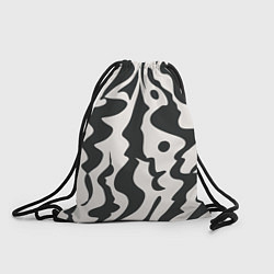Рюкзак-мешок Кляксы паттерн, цвет: 3D-принт