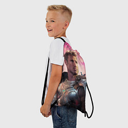 Рюкзак-мешок William Glen Harold Herrington, цвет: 3D-принт — фото 2