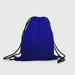 Рюкзак-мешок Сумеречный синий градиент, цвет: 3D-принт