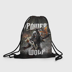 Рюкзак-мешок Powerwolf: werewolf, цвет: 3D-принт