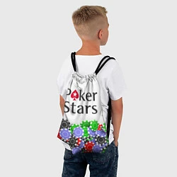 Рюкзак-мешок Poker - игра для удачливых, цвет: 3D-принт — фото 2