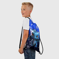 Рюкзак-мешок Малыш дракон, цвет: 3D-принт — фото 2