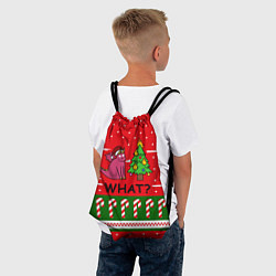 Рюкзак-мешок Дракон и елка, цвет: 3D-принт — фото 2