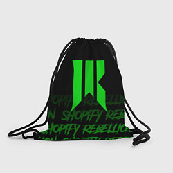 Рюкзак-мешок Shopify Rebellion, цвет: 3D-принт