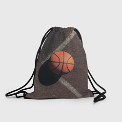 Рюкзак-мешок Мяч баскетбольный, цвет: 3D-принт