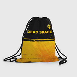 Рюкзак-мешок Dead Space - gold gradient посередине, цвет: 3D-принт