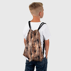 Рюкзак-мешок Старые доски, цвет: 3D-принт — фото 2