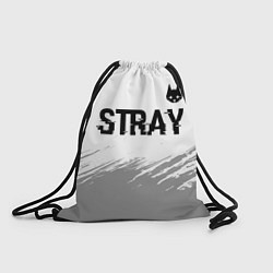 Рюкзак-мешок Stray glitch на светлом фоне посередине, цвет: 3D-принт