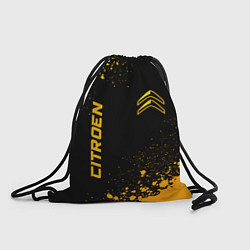 Рюкзак-мешок Citroen - gold gradient вертикально, цвет: 3D-принт
