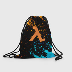 Мешок для обуви Half Life logo краски