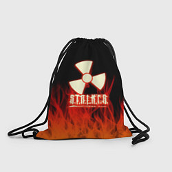 Рюкзак-мешок Stalker 2 flame, цвет: 3D-принт
