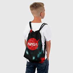 Рюкзак-мешок NASA космос краски, цвет: 3D-принт — фото 2