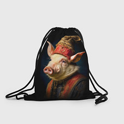 Рюкзак-мешок Знатный боров 19 век, цвет: 3D-принт