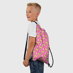 Рюкзак-мешок Каракули тигров, цвет: 3D-принт — фото 2