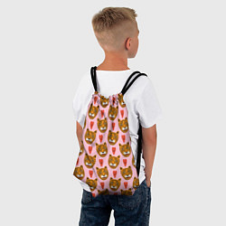 Рюкзак-мешок Каракули тигра, цвет: 3D-принт — фото 2