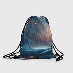 Рюкзак-мешок Сказочный лес, цвет: 3D-принт
