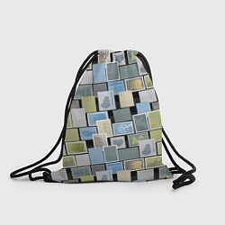 Рюкзак-мешок Бесконечные марки, цвет: 3D-принт