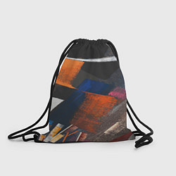 Рюкзак-мешок Меловая симфония, цвет: 3D-принт