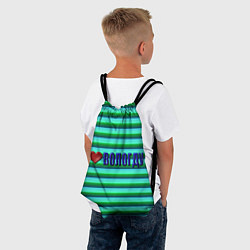 Рюкзак-мешок Я люблю Вологду, цвет: 3D-принт — фото 2