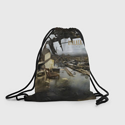 Рюкзак-мешок STALKER 2 дом на болотах, цвет: 3D-принт