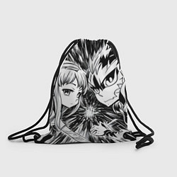 Рюкзак-мешок Серия анимэ безумная парочка, цвет: 3D-принт