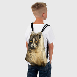 Рюкзак-мешок Лемур в стиле диаграмм Давинчи, цвет: 3D-принт — фото 2