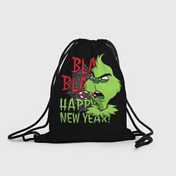 Рюкзак-мешок Grinch - happy New Year, цвет: 3D-принт