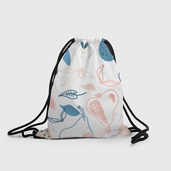 Рюкзак-мешок Силуэты груш, цвет: 3D-принт