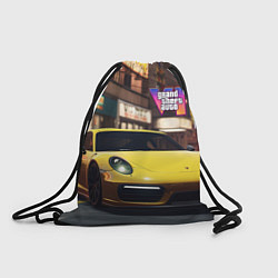 Рюкзак-мешок GTA 6 porshe, цвет: 3D-принт