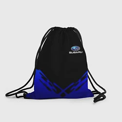 Рюкзак-мешок Subaru geomery, цвет: 3D-принт