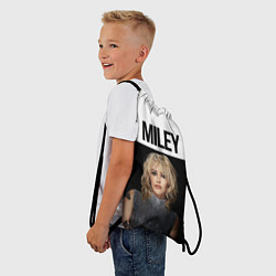 Рюкзак-мешок Miley Cyrus, цвет: 3D-принт — фото 2
