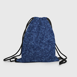 Рюкзак-мешок Джинсовый цвет текстура, цвет: 3D-принт