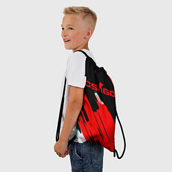Рюкзак-мешок Контра лого краски, цвет: 3D-принт — фото 2