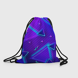 Мешок для обуви Neon Pattern colored