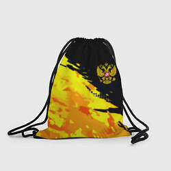 Рюкзак-мешок Имперский герб россии краски, цвет: 3D-принт