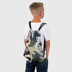 Рюкзак-мешок Камуфляж милитари, цвет: 3D-принт — фото 2