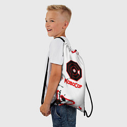 Рюкзак-мешок Robocop краски, цвет: 3D-принт — фото 2