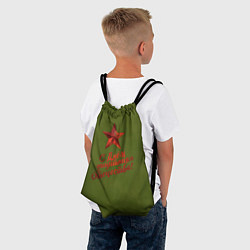 Рюкзак-мешок Защитнику Отечества, цвет: 3D-принт — фото 2
