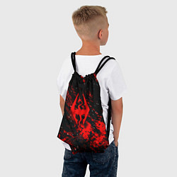Рюкзак-мешок Скайрим текстура рпг, цвет: 3D-принт — фото 2